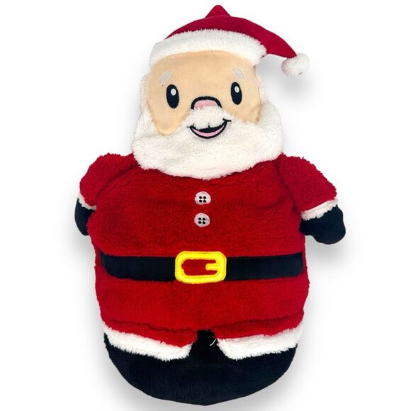 Merry and Bright 20 In XL Santa Clause‎ Squeak Plush Dog Toy Winter Christmas - Picture 1 of 2